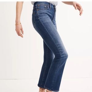 Madewell Slim Demi Boot Cut Jeans